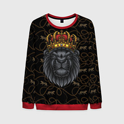 Свитшот мужской Король лев Black, цвет: 3D-красный