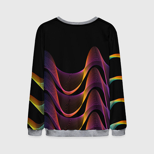 Мужской свитшот Fashion pattern Neon Milano / 3D-Меланж – фото 2