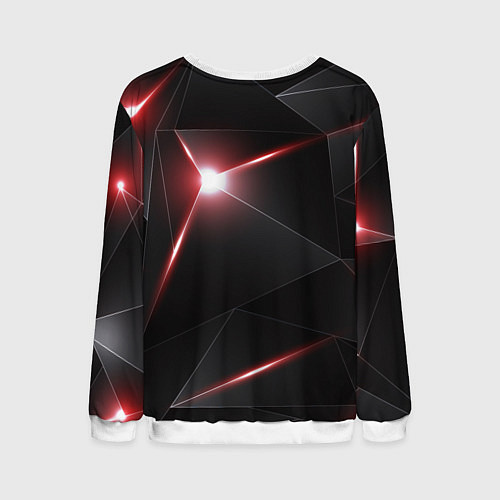 Мужской свитшот Elden ring maliketh / 3D-Белый – фото 2