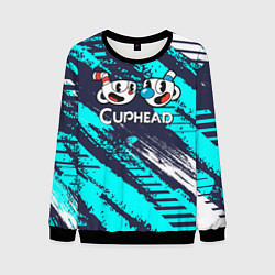 Мужской свитшот Cuphead две чашечки