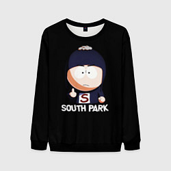 Свитшот мужской South Park - мультфильм Южный парк, цвет: 3D-черный