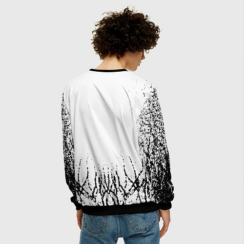 Мужской свитшот DISENCHANTMENT LUCI / 3D-Черный – фото 4