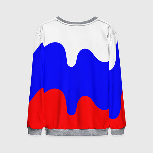 Мужской свитшот Герб россии герб / 3D-Меланж – фото 2