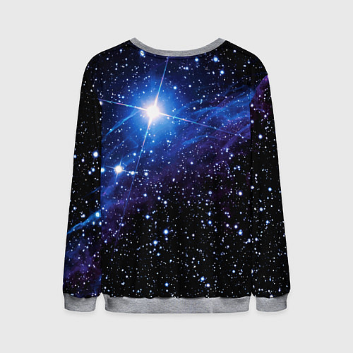 Мужской свитшот Super Mario Odyssey Space Video game / 3D-Меланж – фото 2