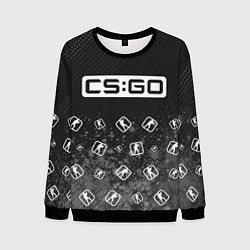 Свитшот мужской CS GO Арт, цвет: 3D-черный