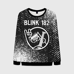 Свитшот мужской Blink 182 КОТ Спрей, цвет: 3D-черный