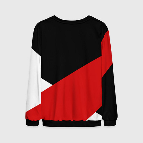 Мужской свитшот LEXUS ЛЕКСУС ТРИ ЦВЕТА / 3D-Черный – фото 2