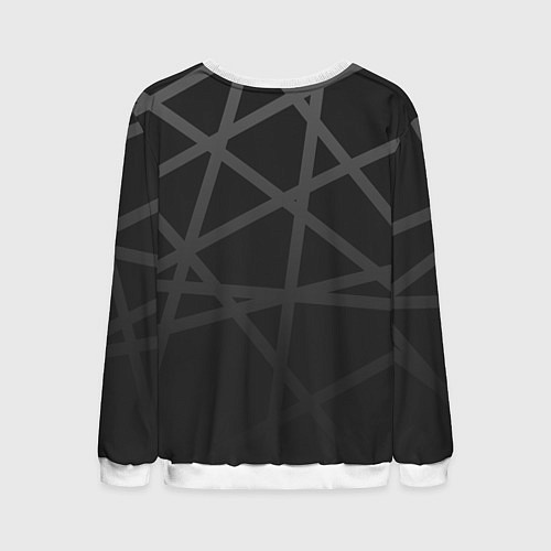 Мужской свитшот MERCEDES - BENZ МЕРСЕДЕС / 3D-Белый – фото 2