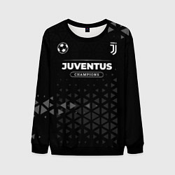 Свитшот мужской Juventus Форма Champions, цвет: 3D-черный