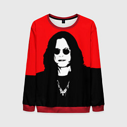 Свитшот мужской OZZY OSBOURNE ОЗЗИ ОСБОРН, цвет: 3D-красный