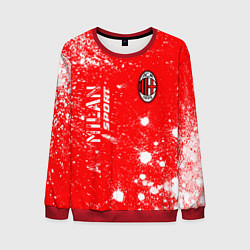 Свитшот мужской AC MILAN AC Milan Sport Арт, цвет: 3D-красный