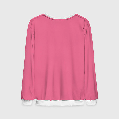 Мужской свитшот Чика на позитиве / 3D-Белый – фото 2