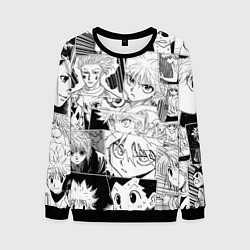 Свитшот мужской Hunter x Hunter pattern, цвет: 3D-черный