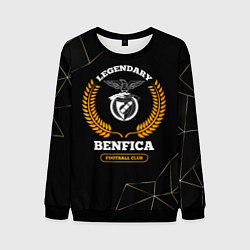 Мужской свитшот Лого Benfica и надпись Legendary Football Club на