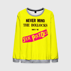 Мужской свитшот Never Mind the Bollocks, Heres the Sex Pistols