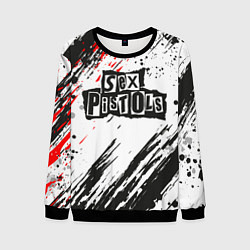 Свитшот мужской Sex Pistols Big Logo, цвет: 3D-черный