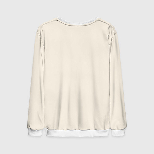 Мужской свитшот КЛИНОК, РАССЕКАЮЩИЙ ДЕМОНОВ РЕНГОКУ / 3D-Белый – фото 2