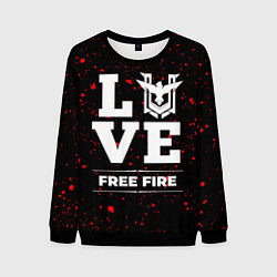 Мужской свитшот Free Fire Love Классика