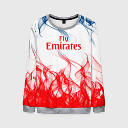 Свитшот мужской Arsenal пламя, цвет: 3D-меланж