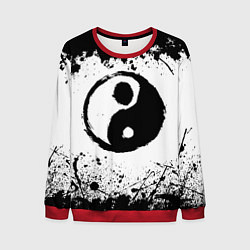 Свитшот мужской Инь Янь Гранж, цвет: 3D-красный