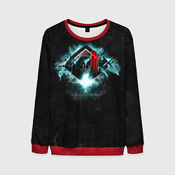 Свитшот мужской More Monsters and Sprites - Skrillex, цвет: 3D-красный