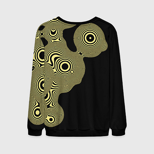 Мужской свитшот Клауд Страйф из dissidia final fantasy / 3D-Черный – фото 2