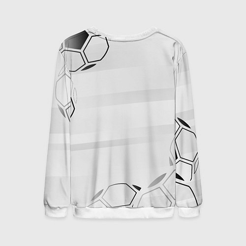 Мужской свитшот Juventus Football Club Number 1 Legendary / 3D-Белый – фото 2