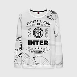 Свитшот мужской Inter Football Club Number 1 Legendary, цвет: 3D-белый