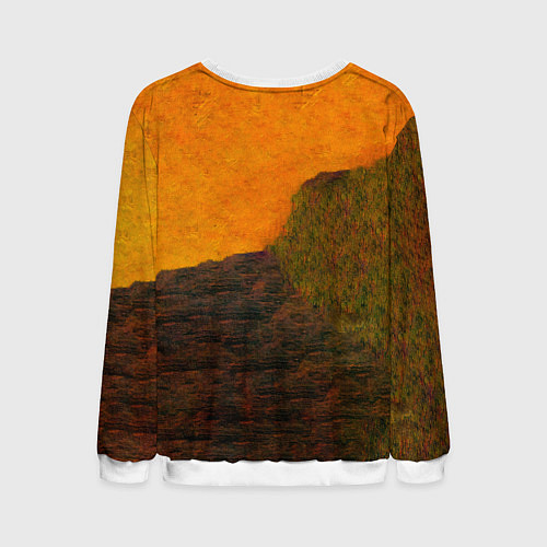 Мужской свитшот Seasons In The Abyss - Slayer / 3D-Белый – фото 2