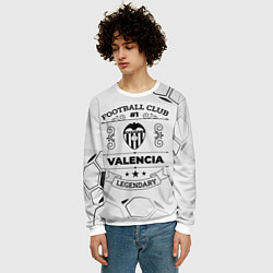 Свитшот мужской Valencia Football Club Number 1 Legendary, цвет: 3D-белый — фото 2