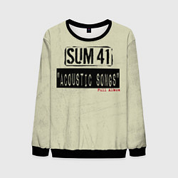 Мужской свитшот Sum 41 - The Acoustics Full Album