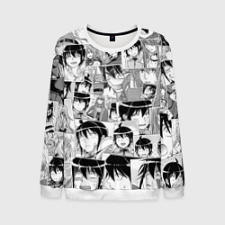 Мужской свитшот Tsuki ga Michibiku Isekai Douchuu pattern