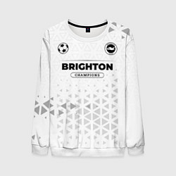 Свитшот мужской Brighton Champions Униформа, цвет: 3D-белый