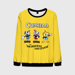 Мужской свитшот Cuphead the delicious last course