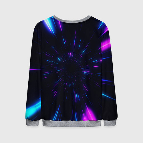 Мужской свитшот Hello Neighbor Привет сосед Бегущий сосед / 3D-Меланж – фото 2