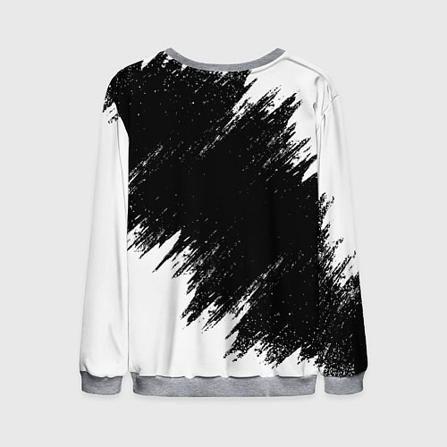 Мужской свитшот Костян офигенный как ни крути / 3D-Меланж – фото 2