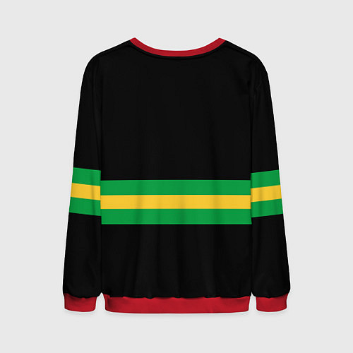 Мужской свитшот Капоэйра / 3D-Красный – фото 2