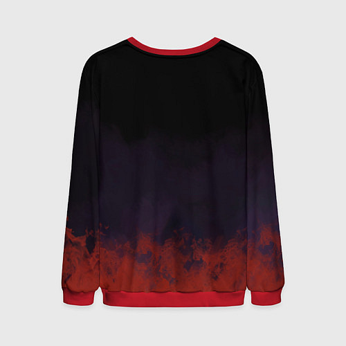 Мужской свитшот Manji - Клинок Бессмертного / 3D-Красный – фото 2