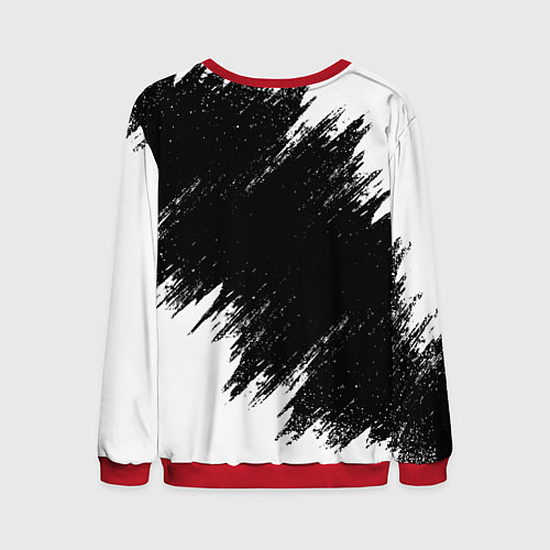 Мужской свитшот Виталик офигенный как ни крути / 3D-Красный – фото 2