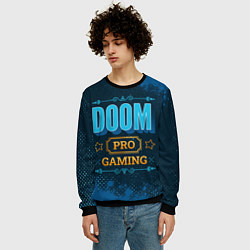 Свитшот мужской Игра Doom: pro gaming, цвет: 3D-черный — фото 2