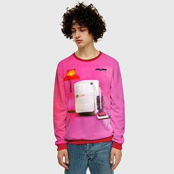 Свитшот мужской Three Imaginary Boys - The Cure, цвет: 3D-красный — фото 2