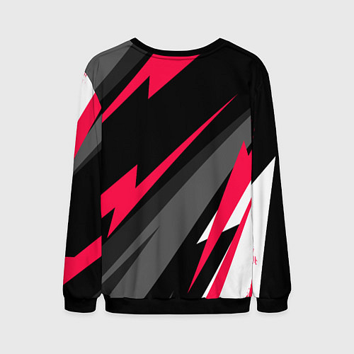 Мужской свитшот BMW fast lines / 3D-Черный – фото 2
