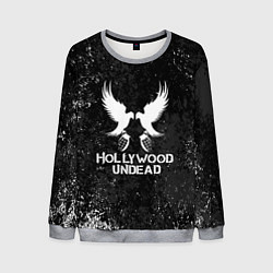 Свитшот мужской Hollywood Undead - Hu, цвет: 3D-меланж