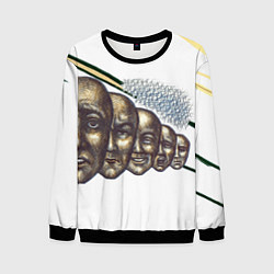 Свитшот мужской Человек и чувства, цвет: 3D-черный