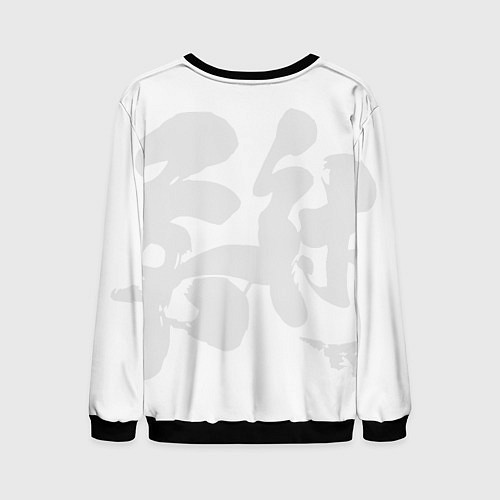 Мужской свитшот Jiu Jitsu red sunJiu Jitsu red sun / 3D-Черный – фото 2