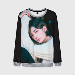 Свитшот мужской Hyunjin Mixtape Oh, цвет: 3D-меланж