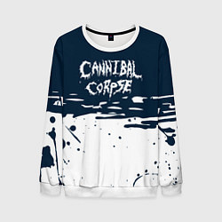 Мужской свитшот Cannibal Corpse краска
