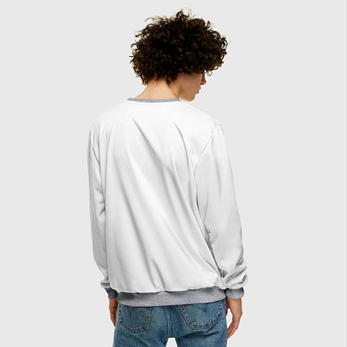 Мужской свитшот Under water, Мезуми-арт / 3D-Меланж – фото 4