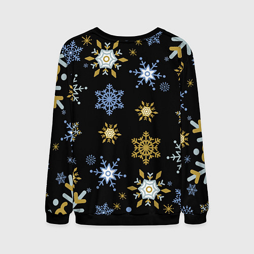 Мужской свитшот BTS new year / 3D-Черный – фото 2