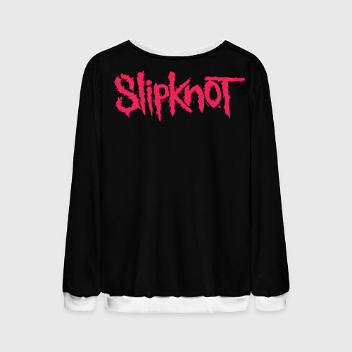 Мужской свитшот Slipknot demon / 3D-Белый – фото 2